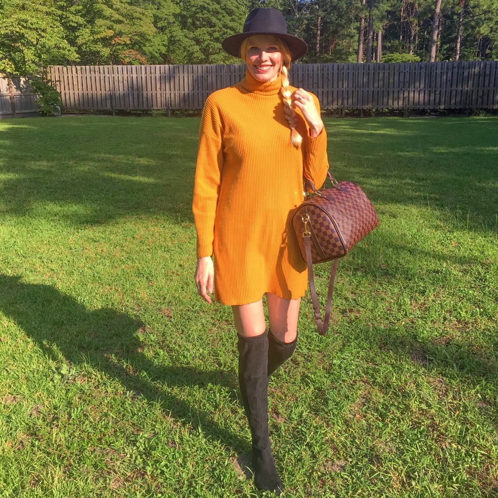 Sweater dress